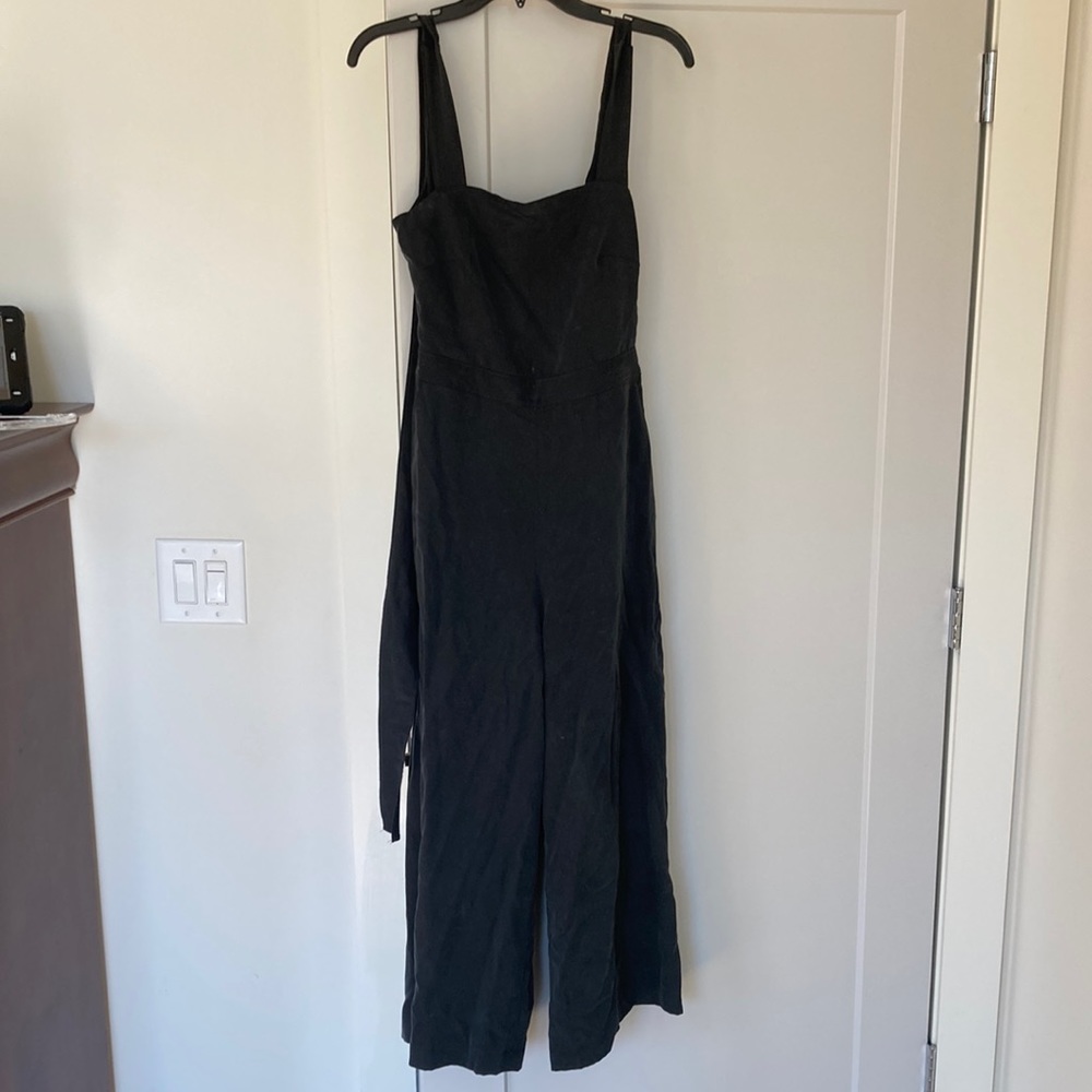 Vetta reversible apron jumpsuit
